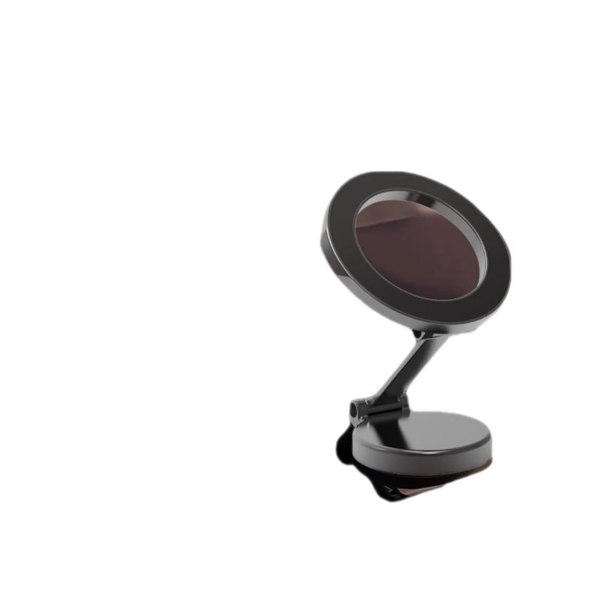 All-metal magnetic car phone mount with foldable arms in Qian colour on dashboard