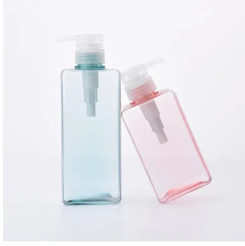 Plastic replacement bottle for hand sanitiser or shampoo in multiple colours and sizes from 100ml to 650ml