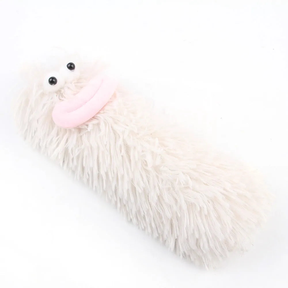 Soft plush cat pillow toy with crinkle sound and natural catnip filling for indoor cats