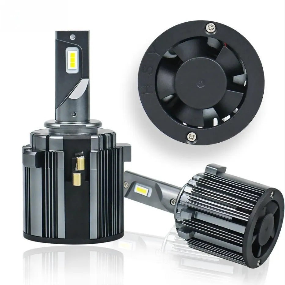 Golf 7 compatible low beam headlight replacement unit with aviation aluminium alloy housing