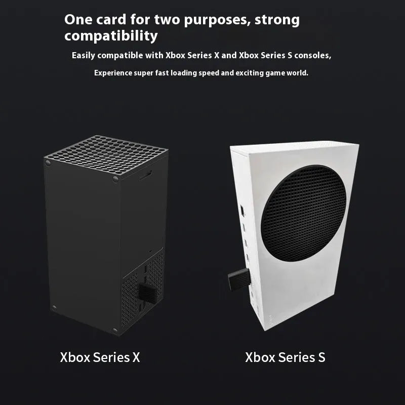 Aluminium alloy hard disk switching box for Xbox Series S and X consoles with CFexpress interface