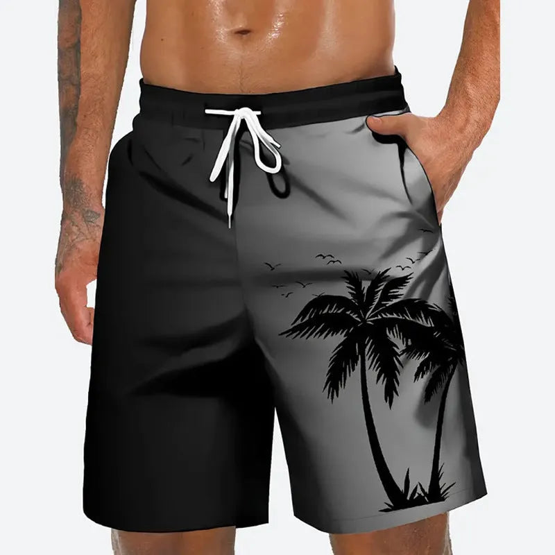 Men's loose fit polyester beach pants in multiple colours available in sizes XS to 5XL