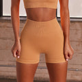 Women's cotton blend high waist cycling shorts in multiple colours for yoga and gym training