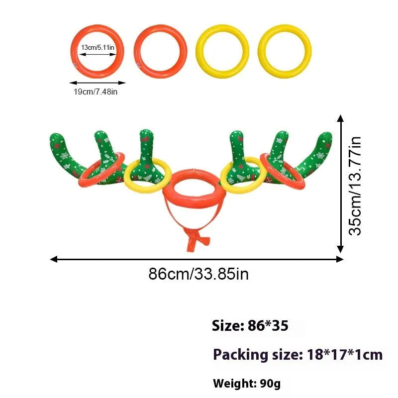 PVC inflatable Halloween throwing toy with octopus design for ghost festival games