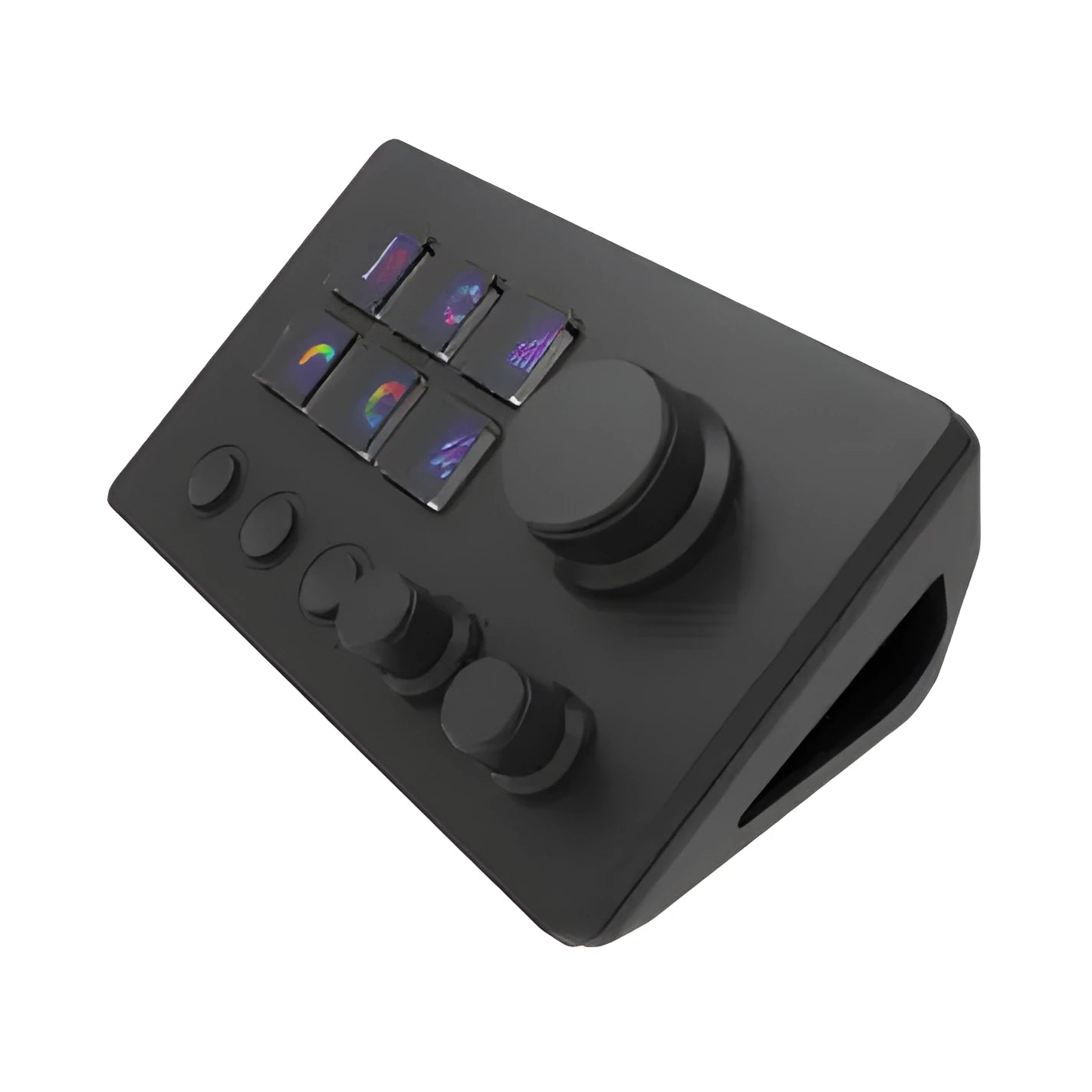 Visual Keyboard N3 black silicone USB numeric keypad with compact design