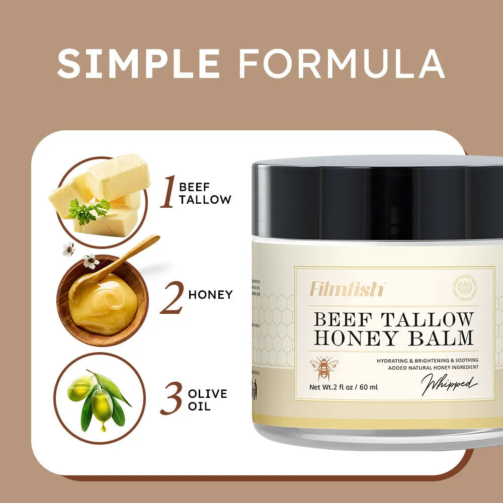 60ml honey moisturiser body cream jar for skin hydration