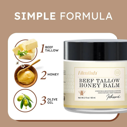 60ml honey moisturiser body cream jar for skin hydration