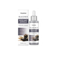 Black Rice Exfoliating Liquid bottle showing 80ml capacity with salicylic acid and hyaluronic acid