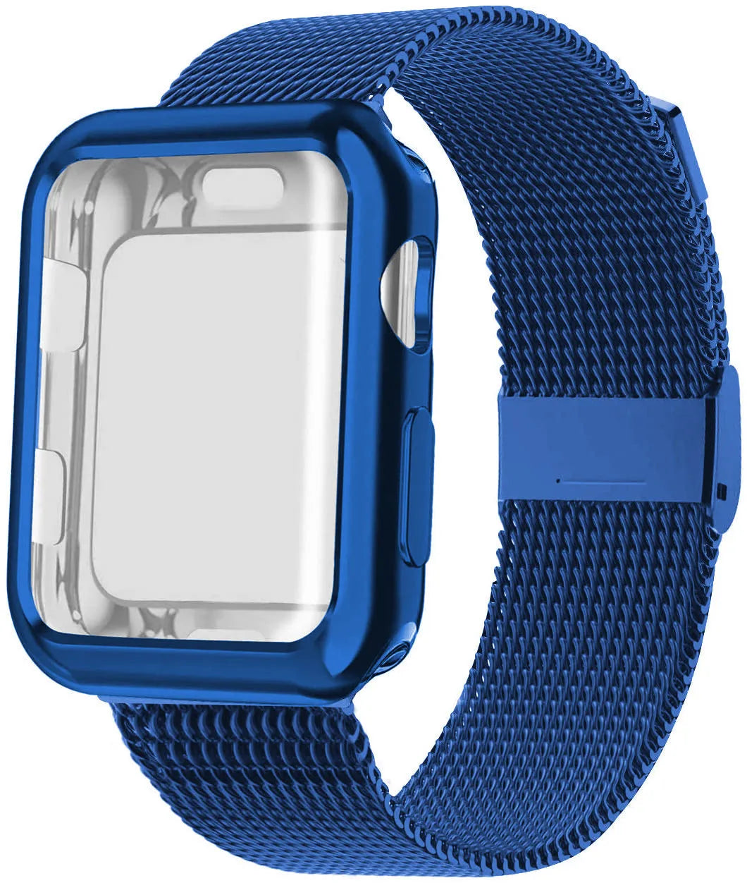 Magnetic Milanese loop metal TPU band for Apple Watch in multiple colours and sizes.