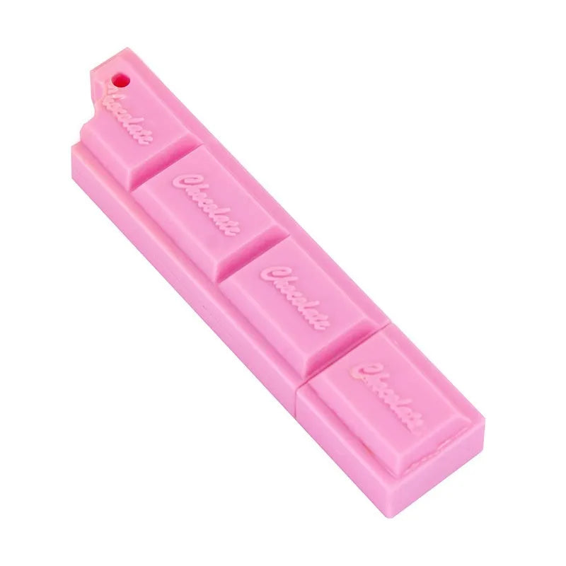 Chocolate cartoon ballpoint pen with 0.5mm tip in pink, beige, or brown refill colour.