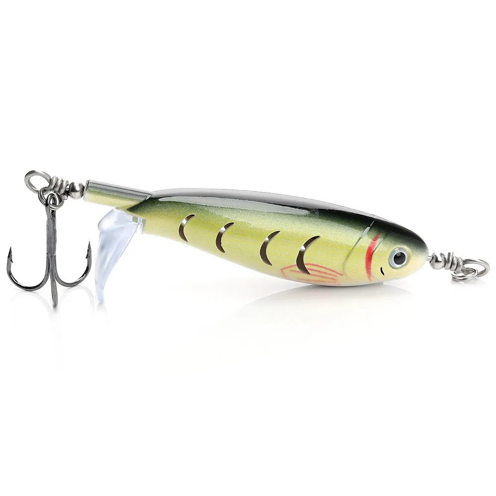 7.5cm long bionic fishing lure for predator species like perch and pike.