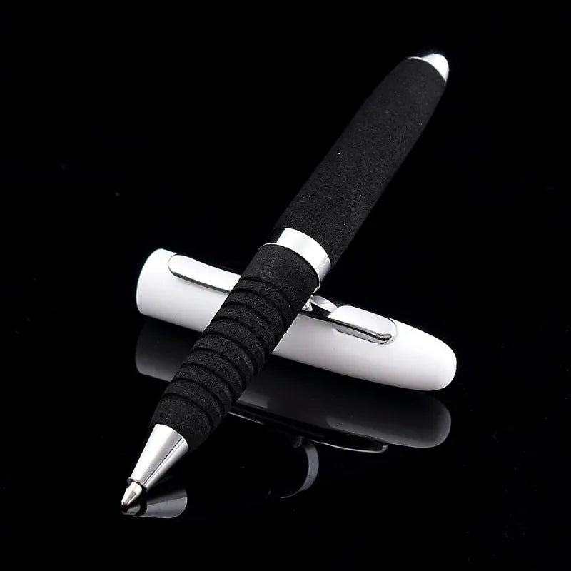 EVA metal cap mini ballpoint pen showing compact design and colour options