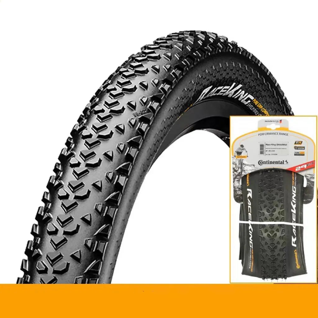 Mountain bike folding outer tyre shown in yellow sidewall for 27.5 inch wheel.