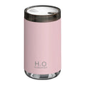 White jellyfish design USB humidifier with nano mist and warm night light on a desk