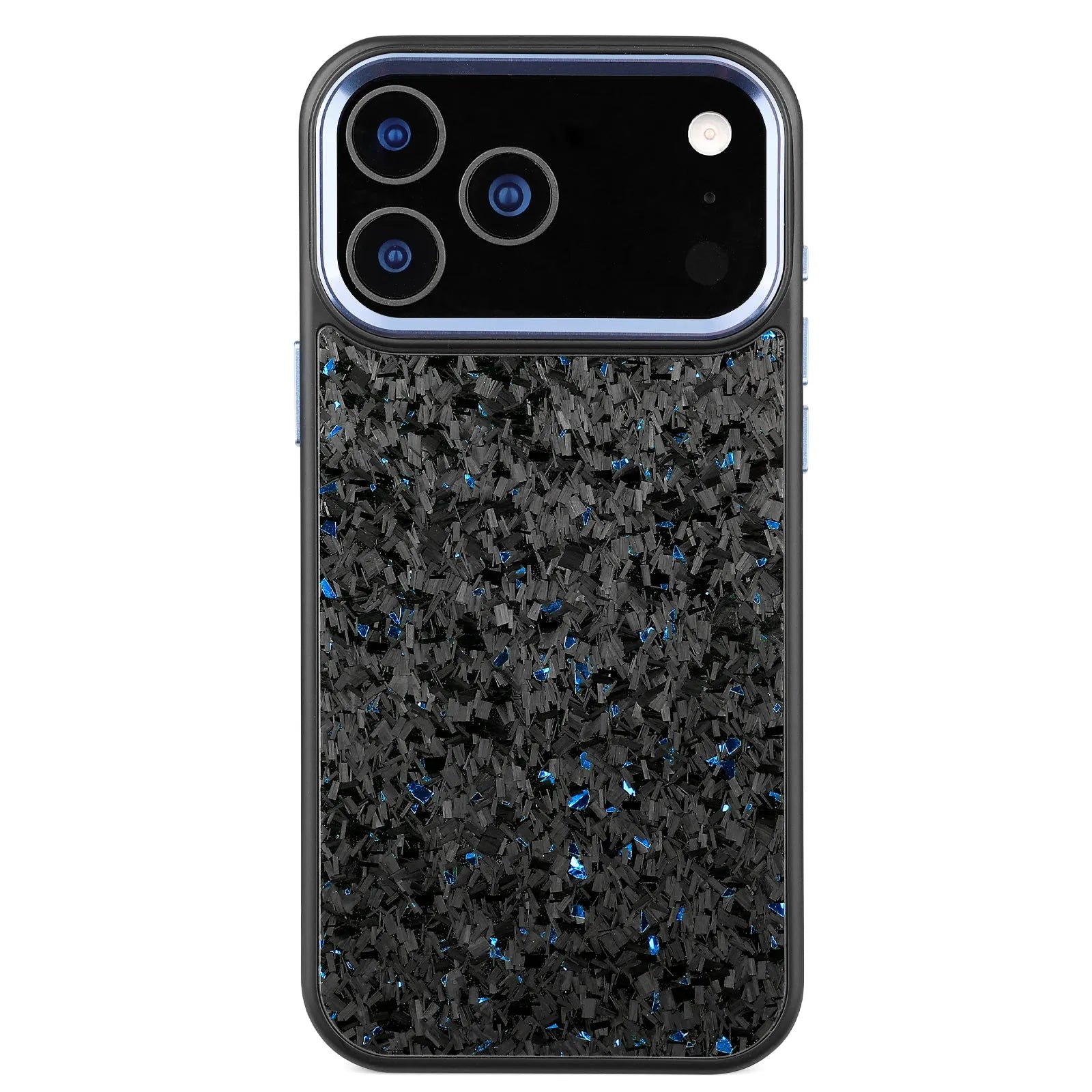 Small grain phone case compatible with iPhone 17 series in black, blue, gold, green, purple, red, and silver