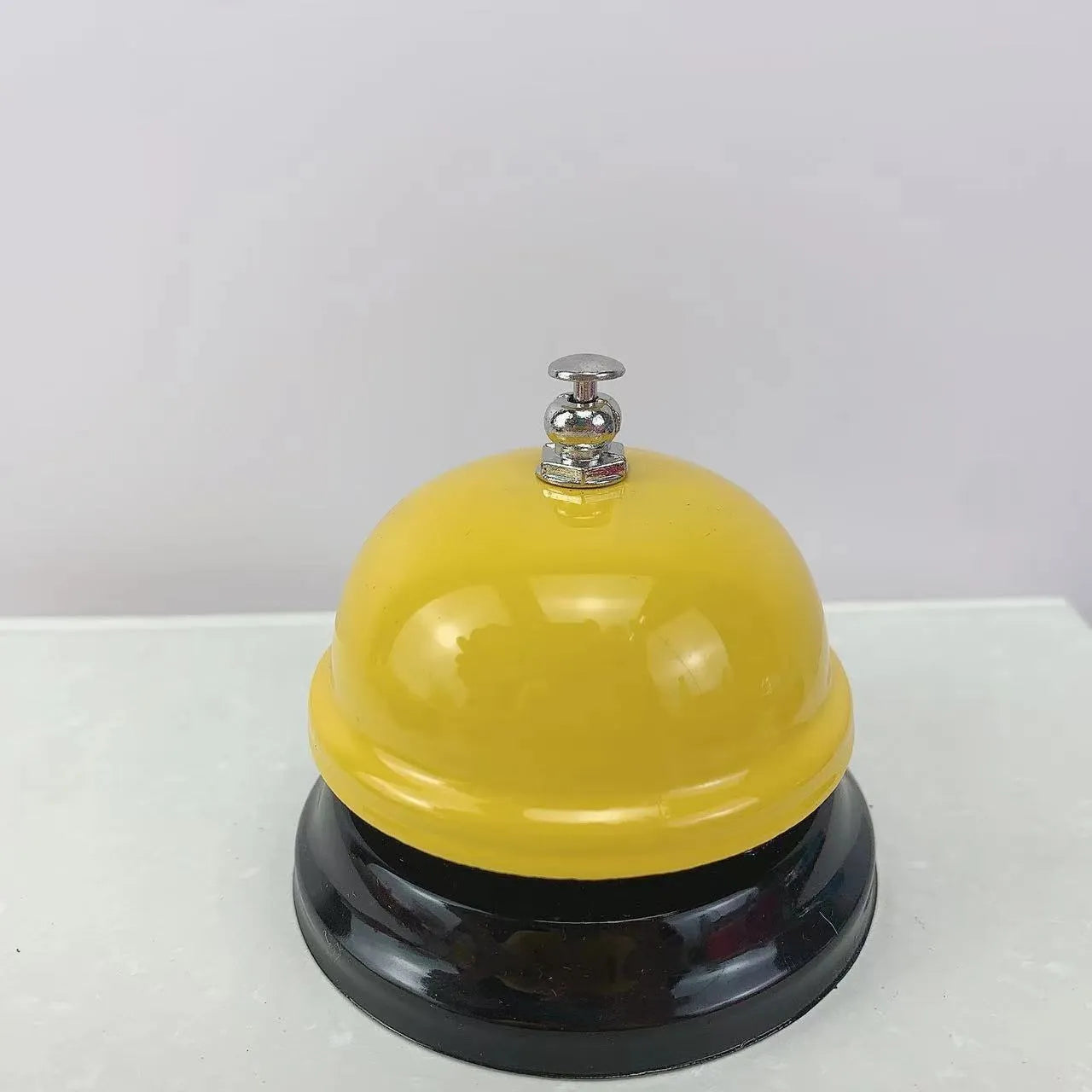 Iron student class game bell and restaurant serving bell available in multiple colours