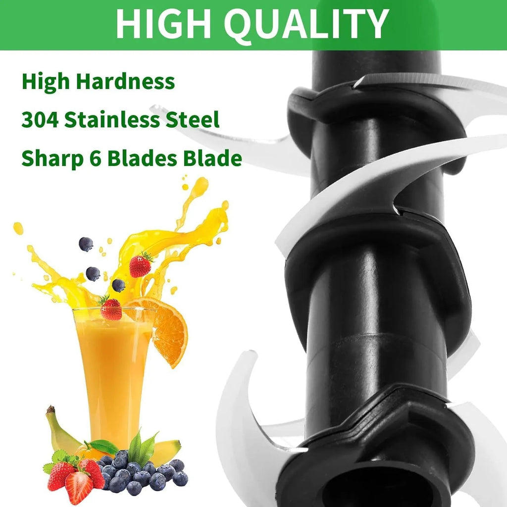 304 stainless steel juicer knife seat replacement accessory showing six-stack blade holder.