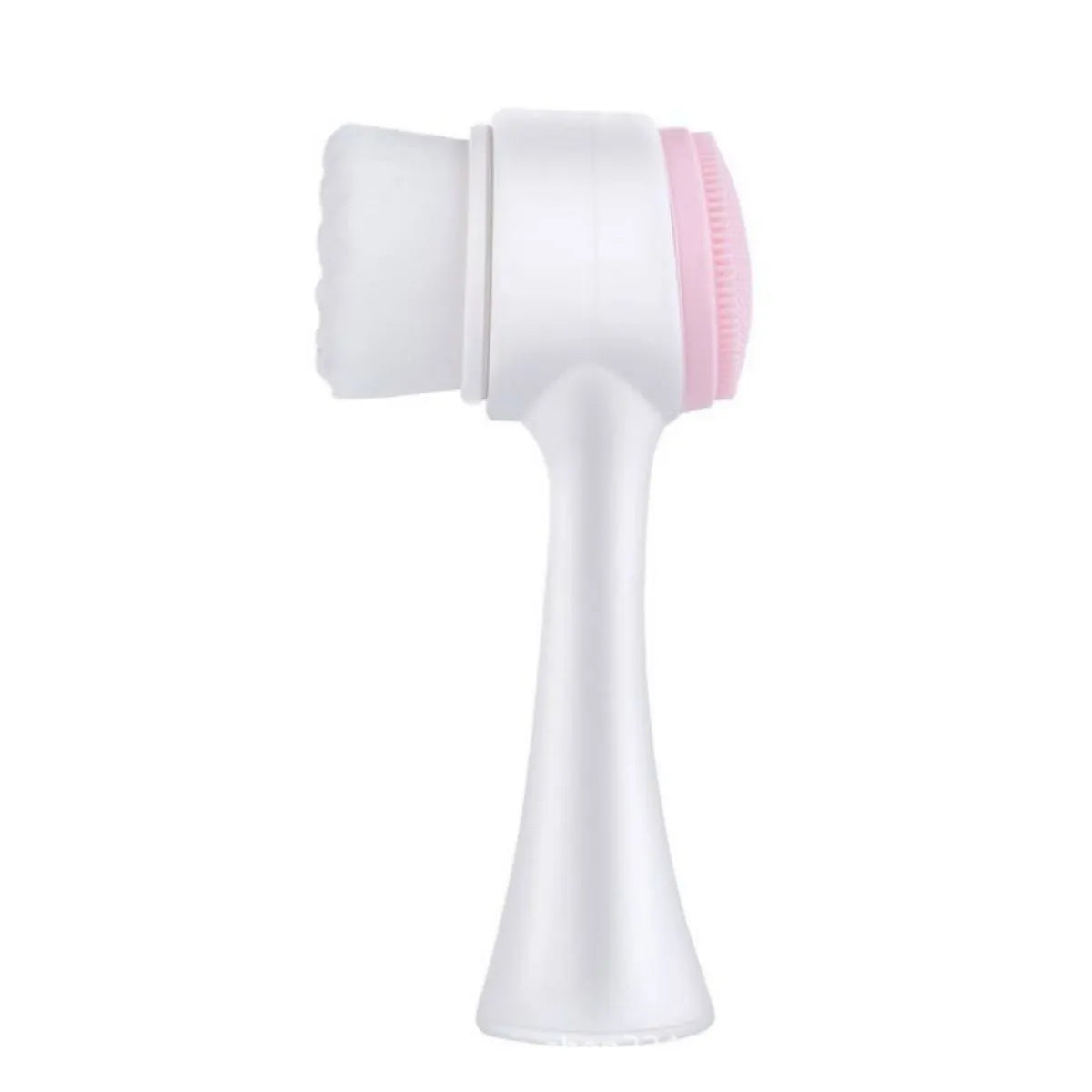 Blue nylon pet paw brush for dogs and cats measuring 13.5cm in length