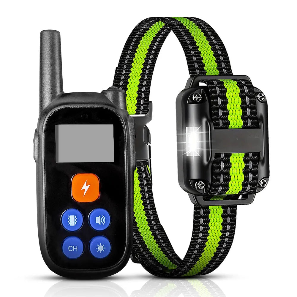 IP67 waterproof ABS plastic dog training device with remote control and lighting feature model 667B
