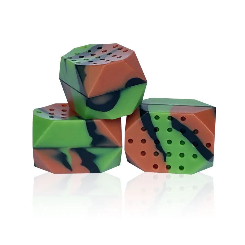 Camouflage silicone facial muscle fitness balls for jaw exercise and masseter training