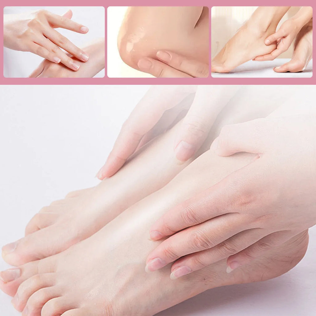 72g peach hand and foot cream nourishing exfoliating moisturising cream tube