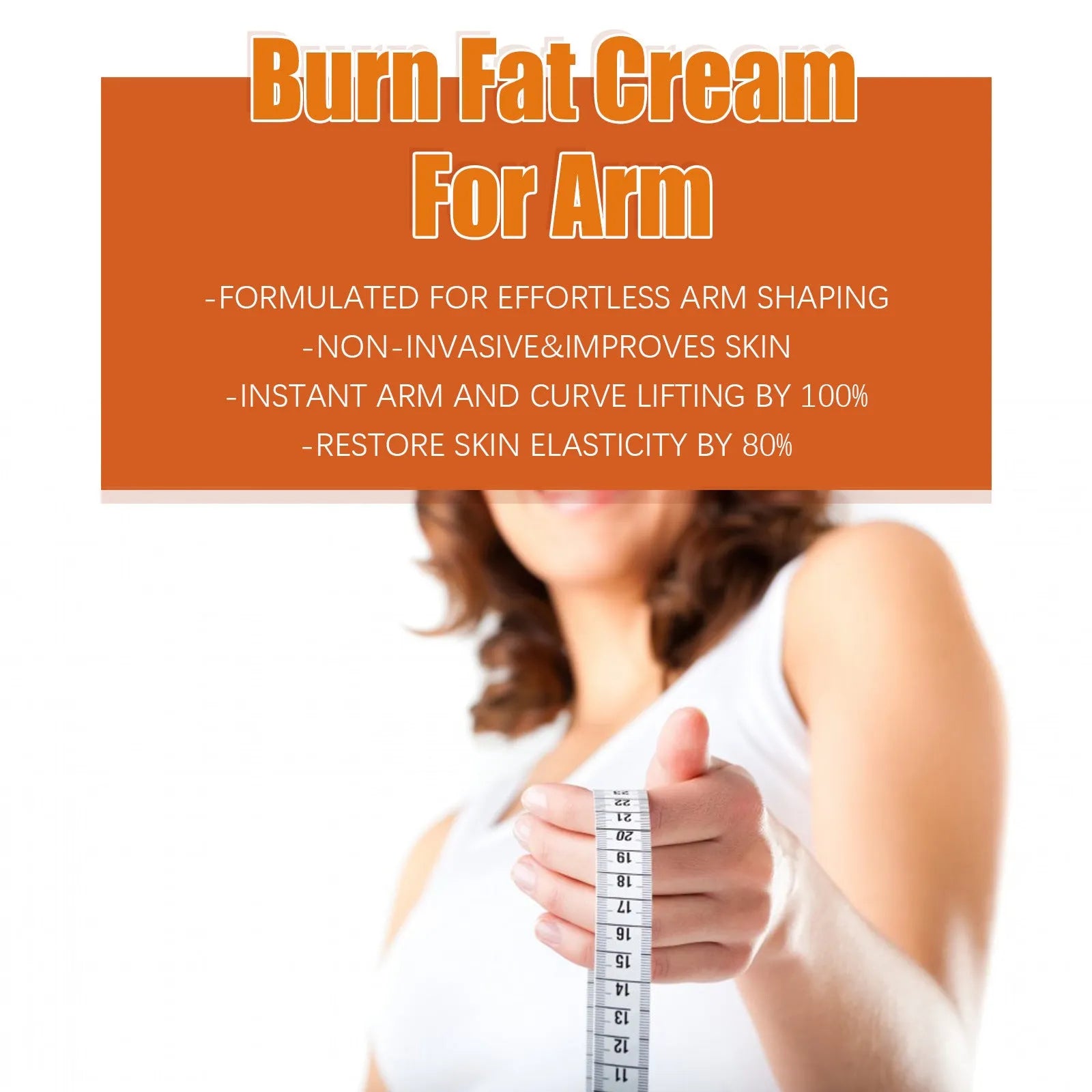 20g tube of herbal body care cream with ginger and Sophora for arm and belly massage