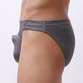 Men's transparent loose fit nylon underwear in colours white blue black grey sky blue