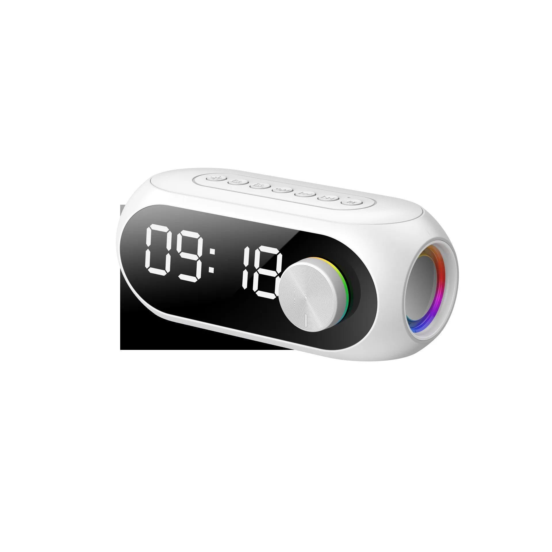 Extra bass portable mini USB speaker in S8 Black, S8 White, or S8 Blue colour.