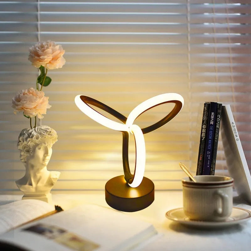 Black musical note shaped Bluetooth light with remote control and RGB colour changing capabilities
