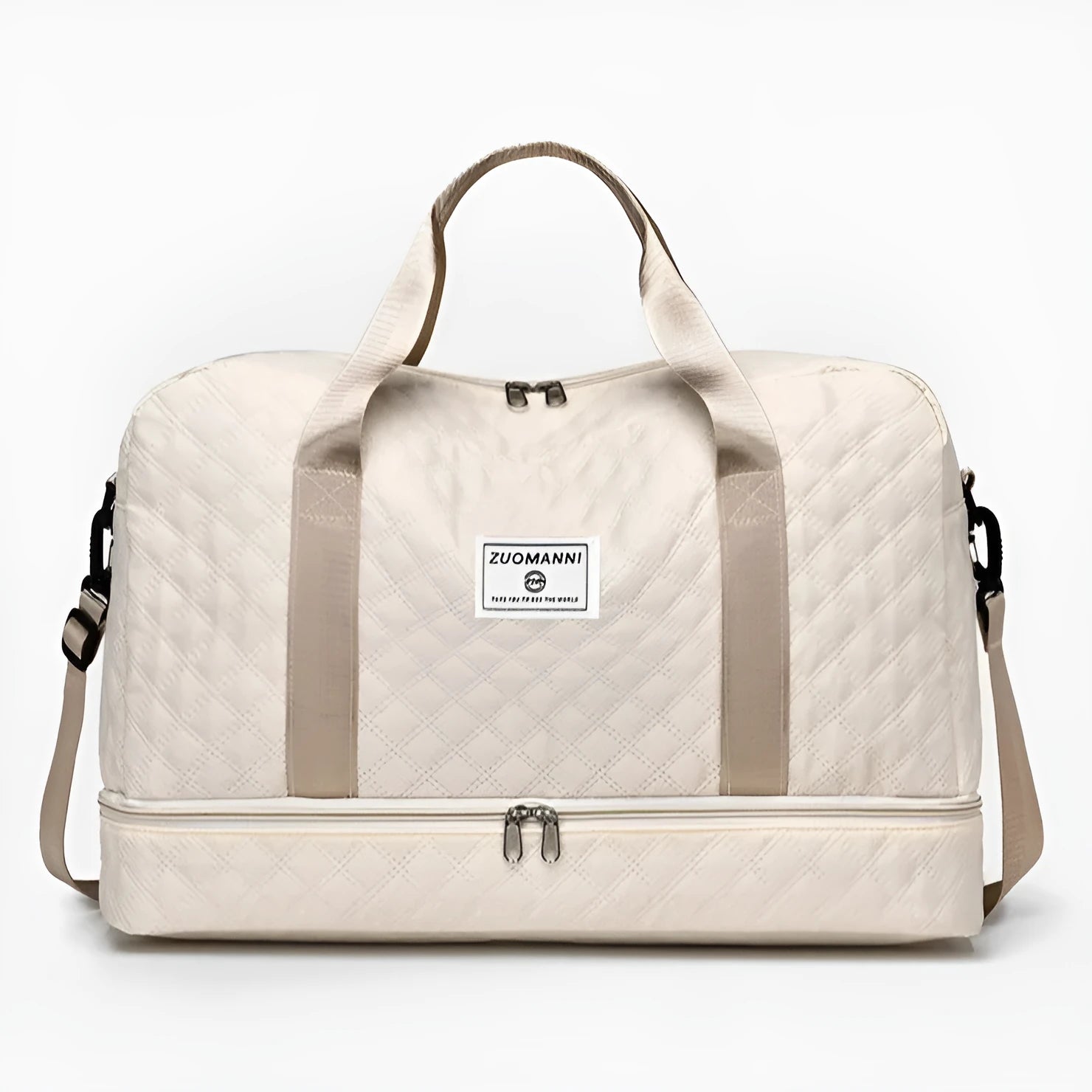 Oxford cloth travel bag in multiple colours with 36-55 litre capacity for leisure travel