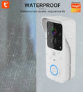 T321080P model visual doorbell unit for wireless home security with APP notifications