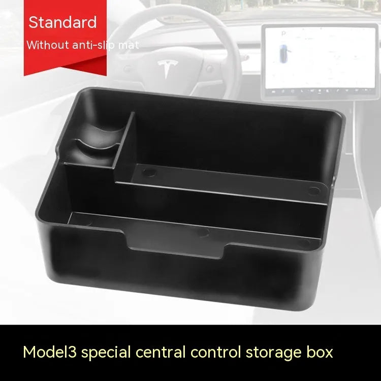 Tesla centre console retrofit plastic storage organiser tray for Model 3 Model X Model S