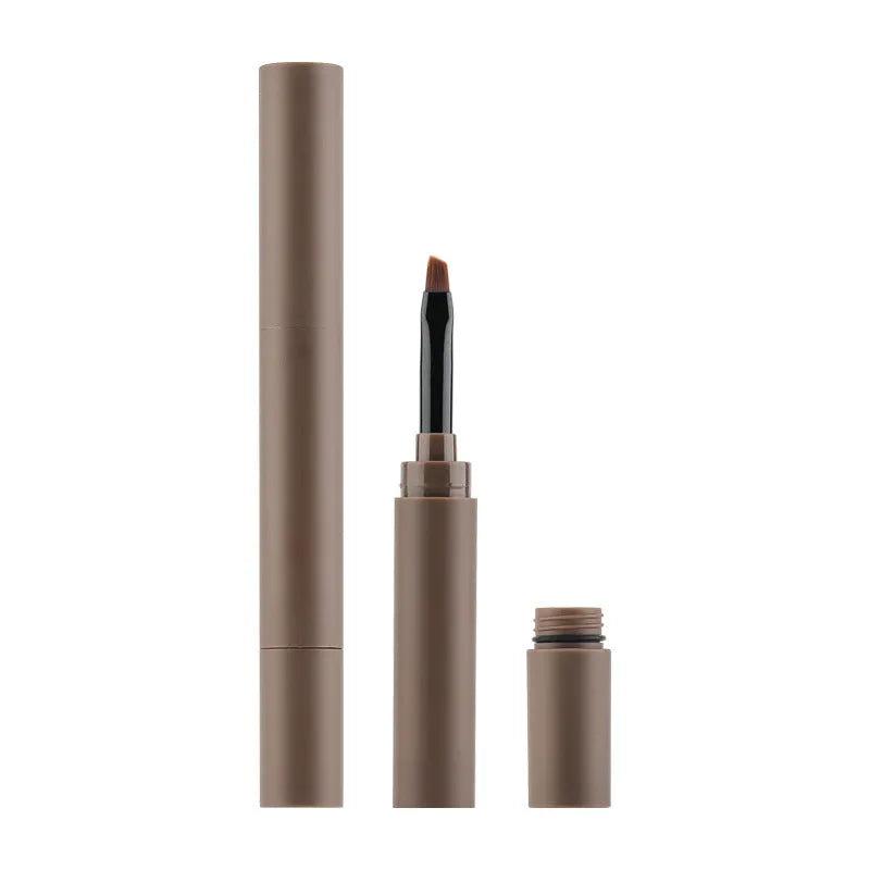 Double-headed eyebrow cream for shaping and colouring, shown in five shade options.