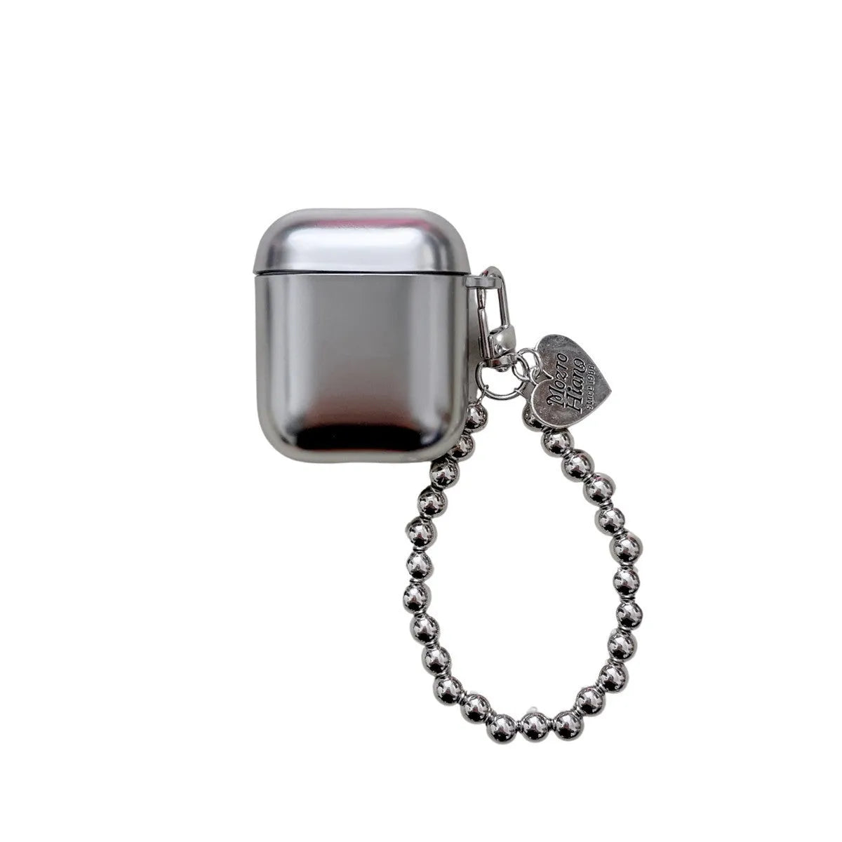 Matte electroplated TPU protective case for Apple AirPods charging case.