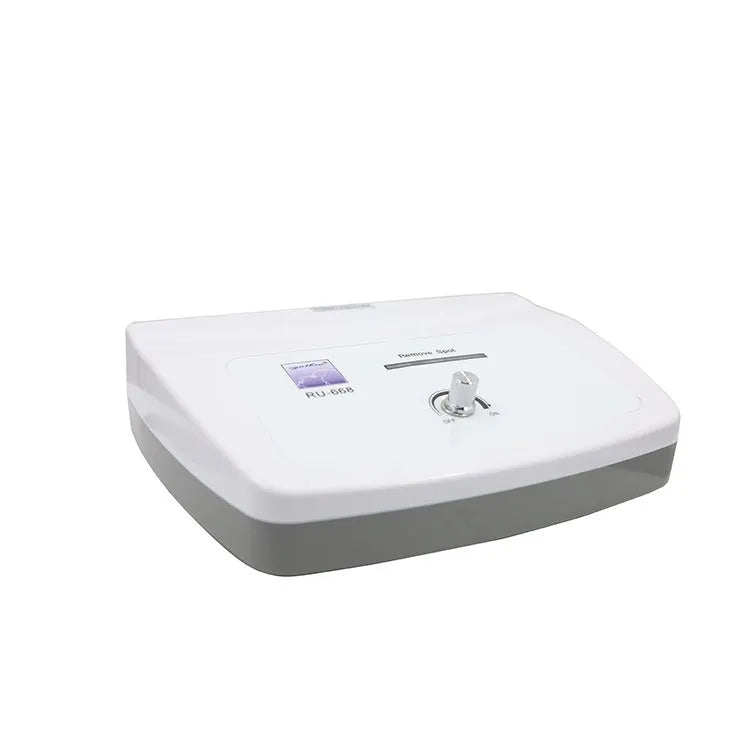 White electronic spot removal pen for professional beauty salon treatments