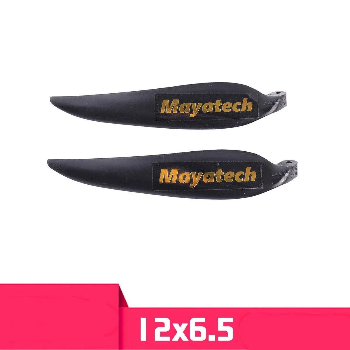 Black plastic folding fittings for canoe and kayak paddles, shown disassembled.