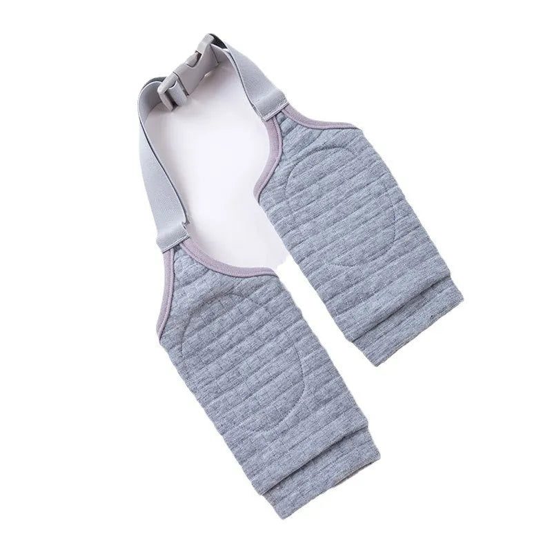 Blue polyester pet knee pad joint protective cover for dogs