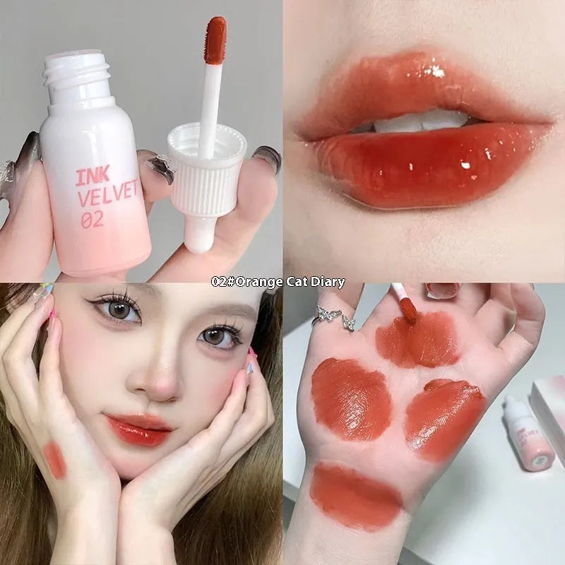 Mirror Lip Lacquer tube from milk huhoo series in fade-resistant formula, 3.5g net content.
