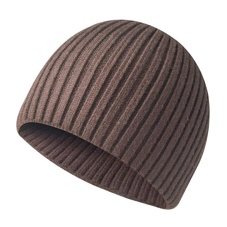 Men's acrylic fibre conical beanie hat in black, average size, nine colour options available