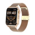 HD AMOLED smart watch with NFC on silicone strap showing multi-dial display
