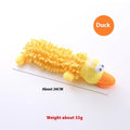 Plush microfiber horse molar dog toy in six animal colour variations