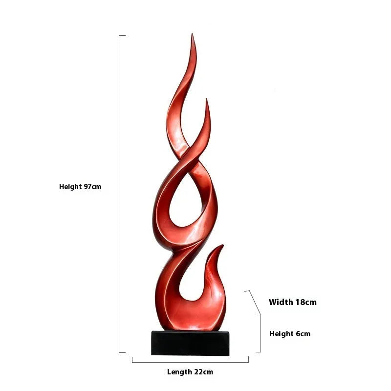 Festival high-rise decoration ornament in resin and plastic showing bright gold finish and modern simplicity style