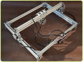 3000mw miniature laser engraving machine complete set with 400x300mm bottom plate