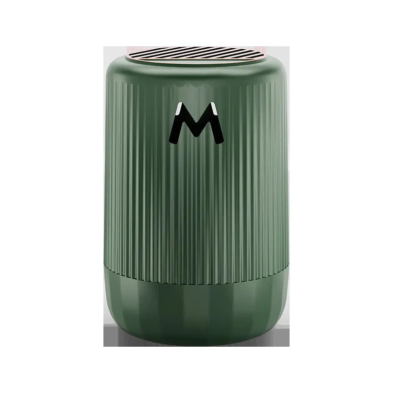 Solid car aromatherapy cup in choice of four fragrances on a 10cm by 6cm base.