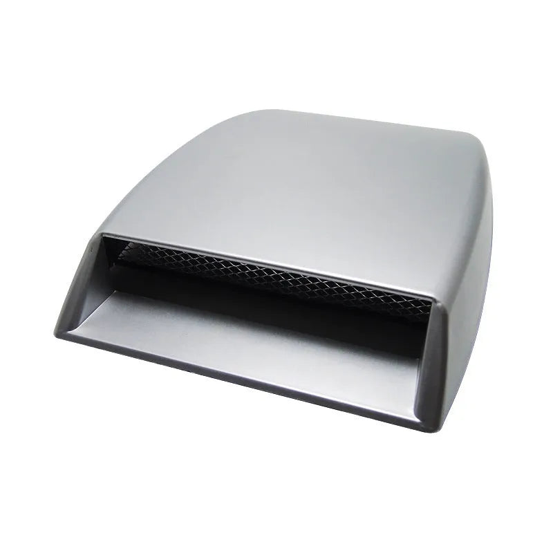 ABS plastic decorative car vent trim in black, silver, and white colour options