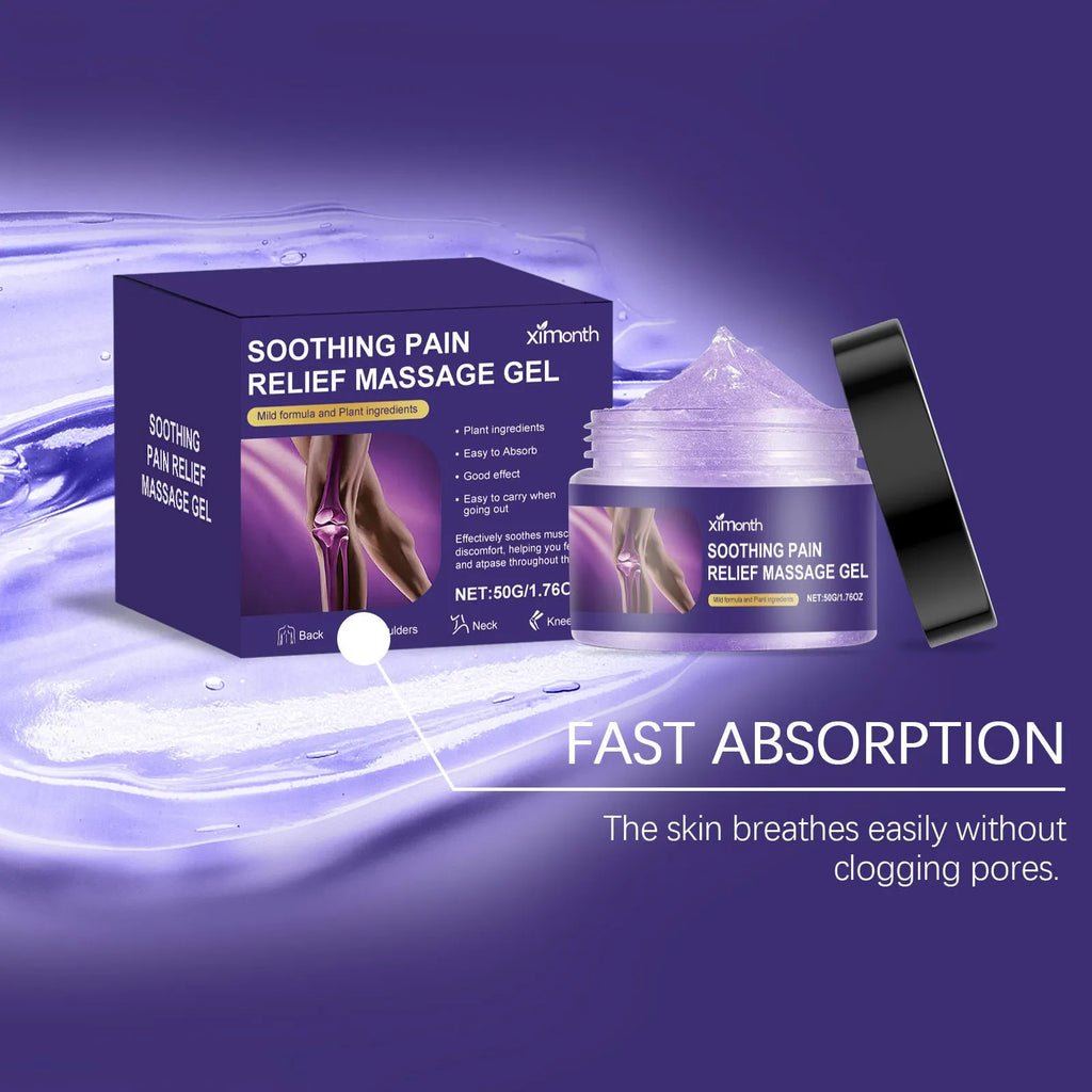 50g joint care gel tube for topical body application with universal skin compatibility