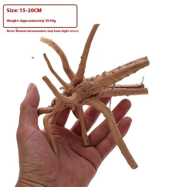 Xiaoqi Root natural wood ornament for aquarium decoration in various sizes
