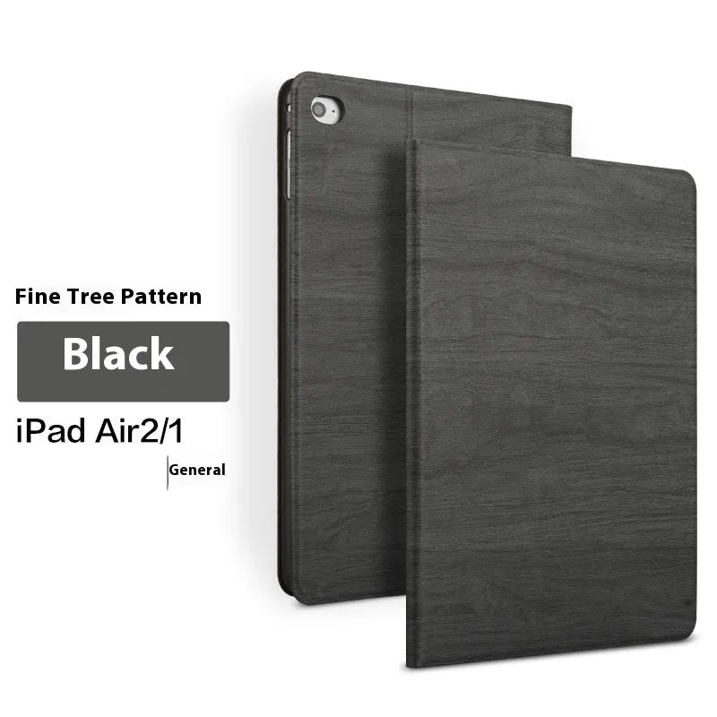 Universal imitation leather iPad protective cover with sleep bracket in sapphire blue and black colours