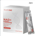300g bottle of anti aging drink supplement powder with nicotinamide riboside and PQQ