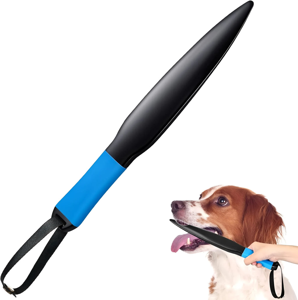 35cm long blue handled nylon dog break stick for training small and medium dogs